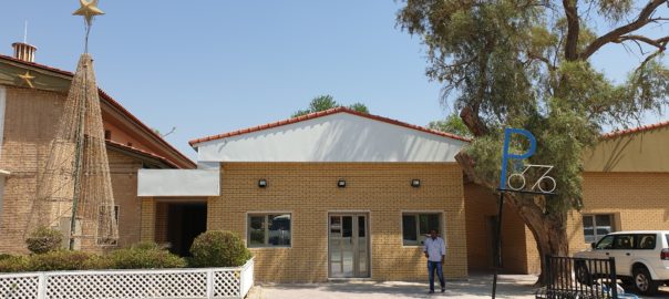 Construction of the New Chapel.